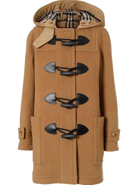 duffle coat burberry femme